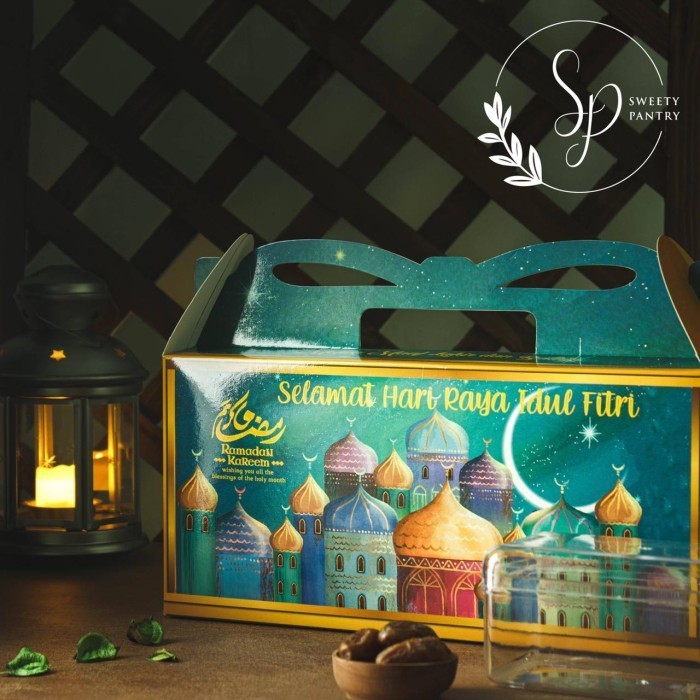 

Tbif Arabic - Box Lebaran / Dus Toples / Packaging Kue Kering Set 4 062