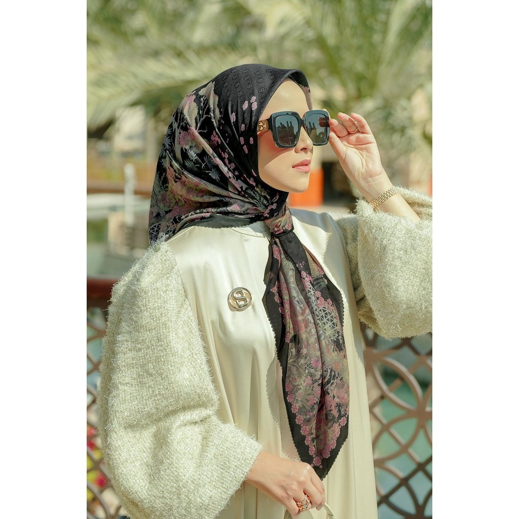 Al Qasr Voile Square XL - Mashrabiya