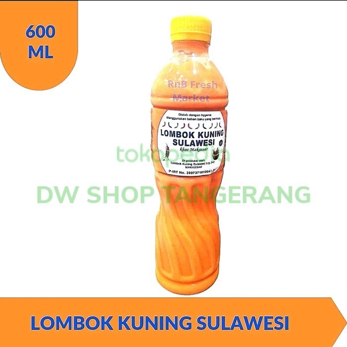 

Lombok Kuning Sambal Kuning Sulawesi Lrg 242 Makassar 600Ml