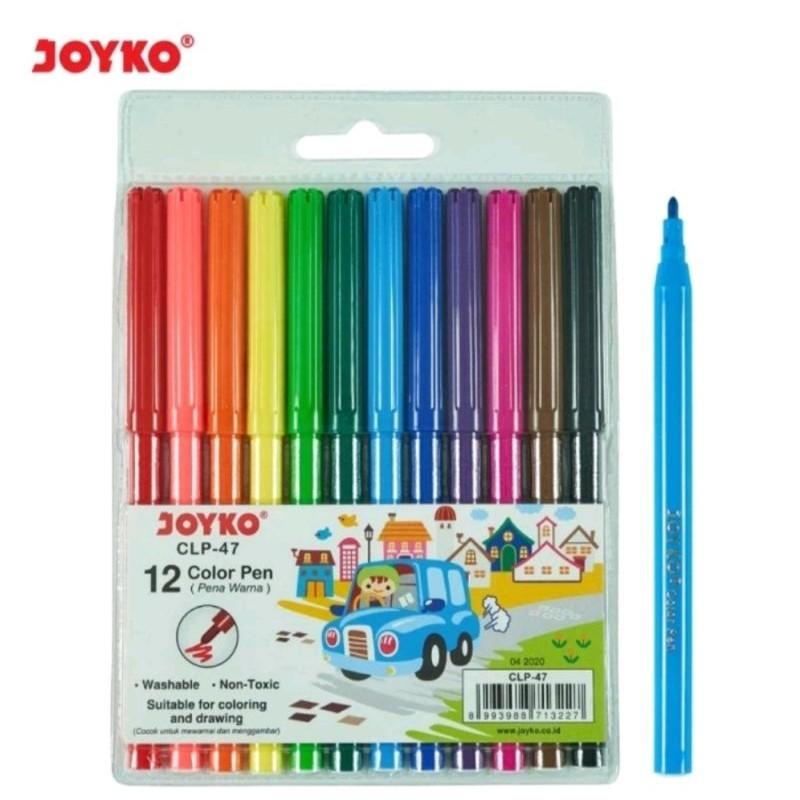 Spidol Joyko - Spidol warna Joyko - alat mewarnai