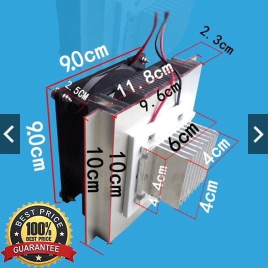 Paket Peltier Set dan Power Supply 12 VDC 6A promo