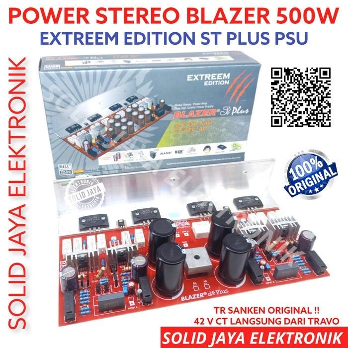 POWER BLAZER STEREO 500W PLUS PSU TR SANKEN ORI ASLI EXTREEM BELL BGR