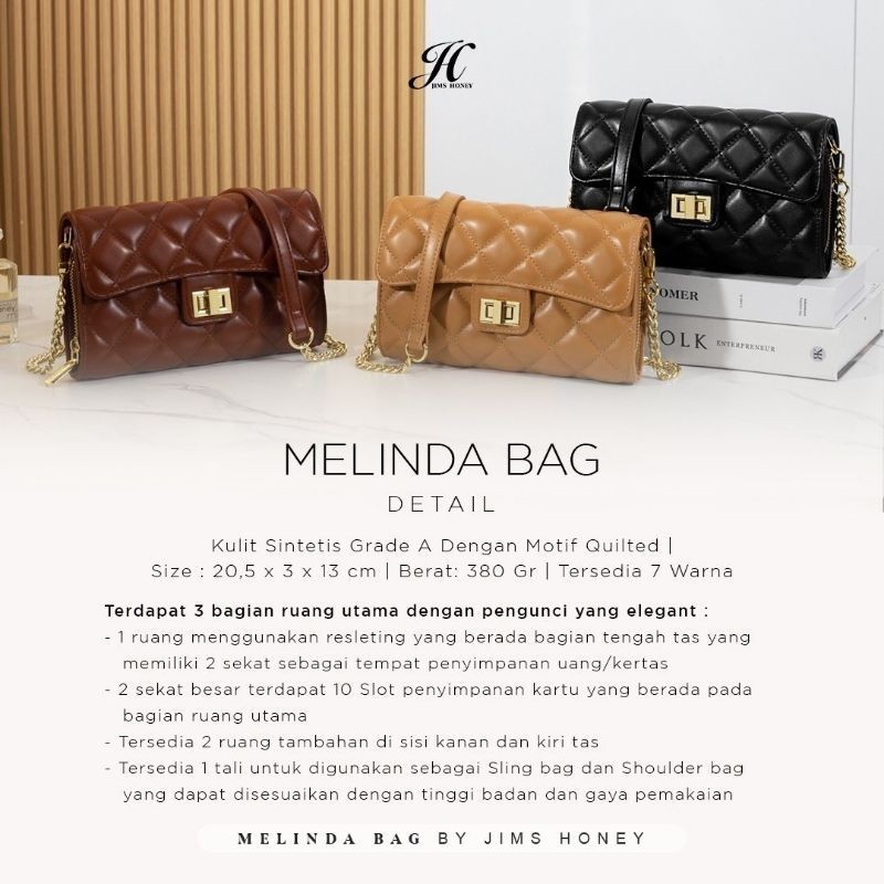JIMS HONEY Tas Selempang Kecil Wanita MELINDA BAG