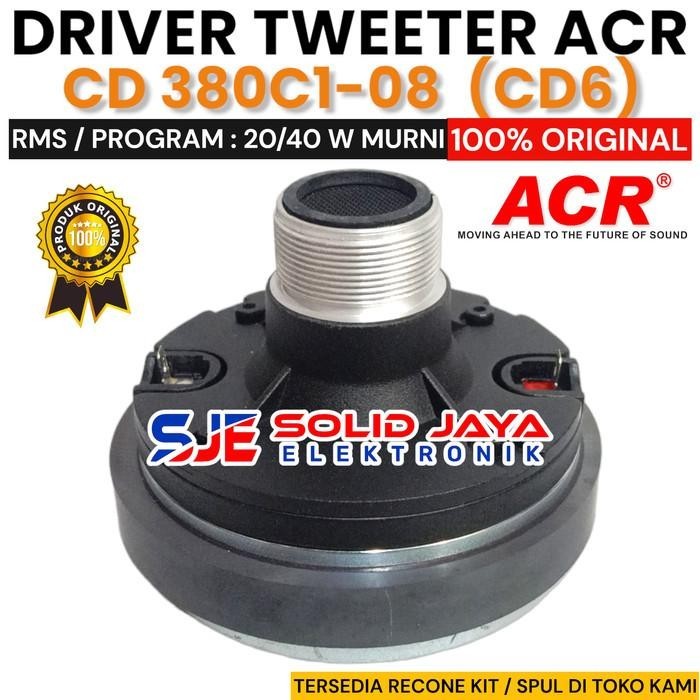 DRIVER TWEETER ACR CD6 CD 380C1-08 TWETER TWITER CD 6 CD-6 TWITTER HI