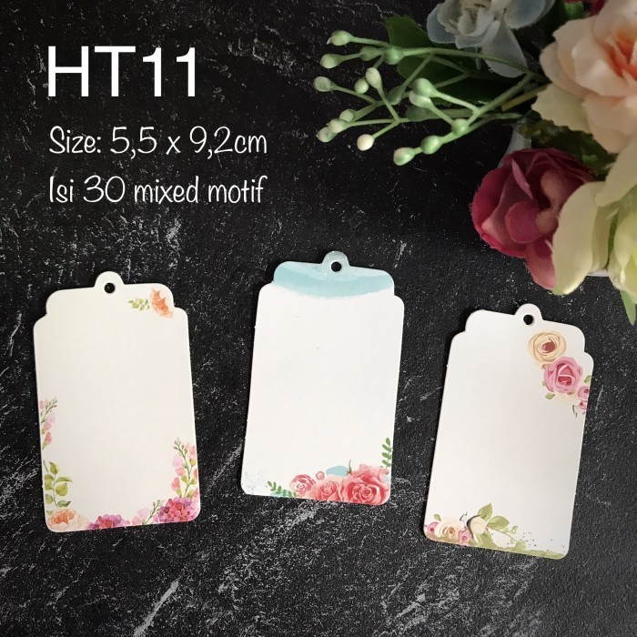 

MJS Hangtag Cantik Label untuk Toples, Kotak, Goody Bag dll HT