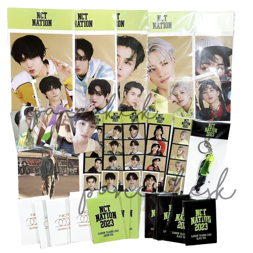 [ ready ] nct 127 dream wayv nct nation MD trading card sealed lucky draw || golden age trading card