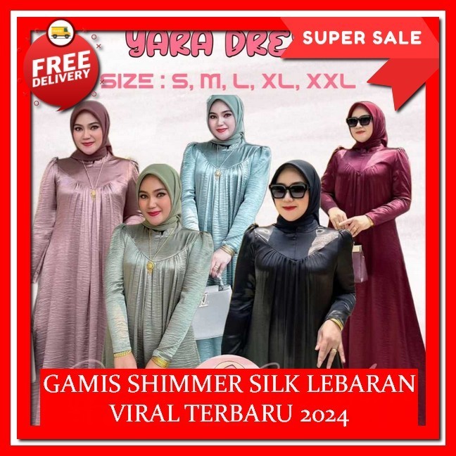 Gamis Wanita Dewasa Terbaru 2023 Viral Remaja Aesthetic Baju Muslim Jumbo Ibu Murah Tapi Mewah Warna