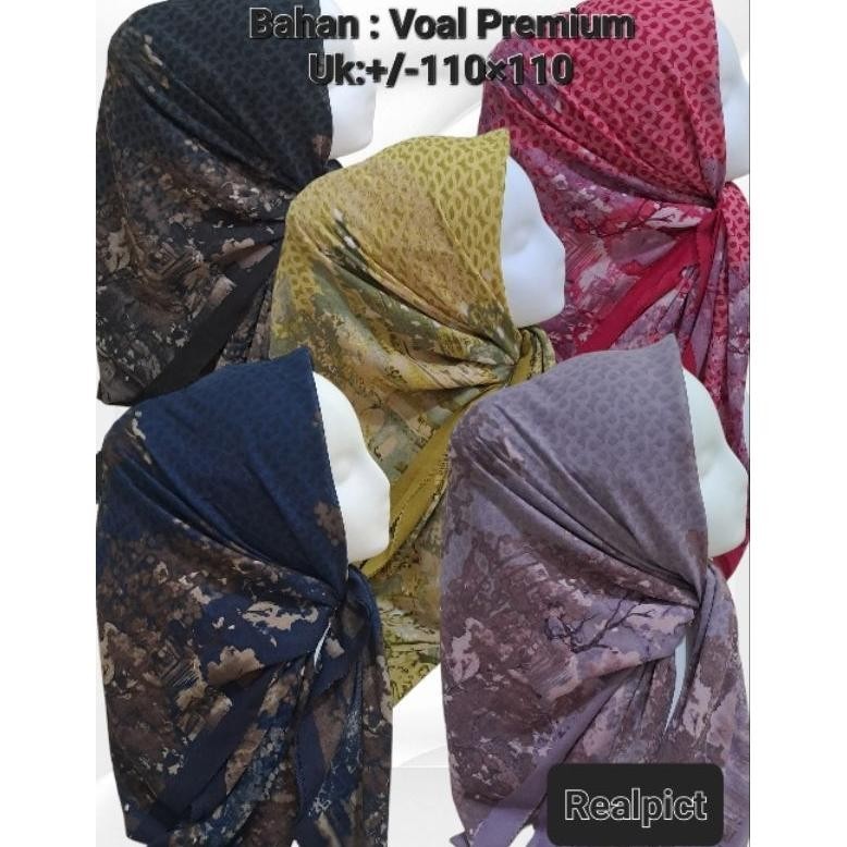 Original Hijab Segi Empat 101S Sampai 200 S ,Hijab Voal Motif Terbaru,Kerudung Laser Cut,Hijab Denay Motif,Hijab Voal Motif Mura Harga Hemat