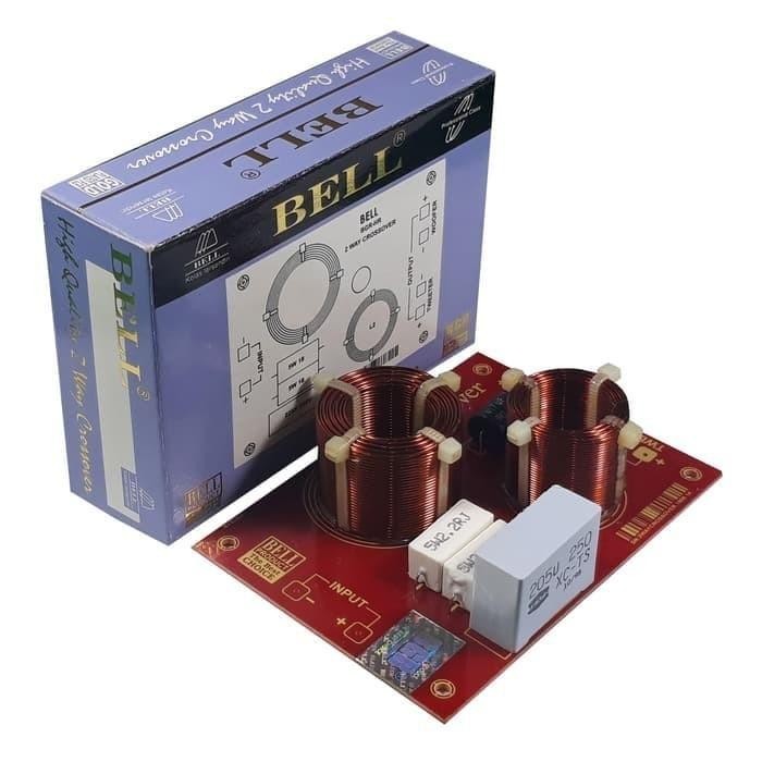 KIT CROSSOVER 2 WAY BELL BGR CROSSOVER PASIF 2 WAY BELL TWEETER WOOFER