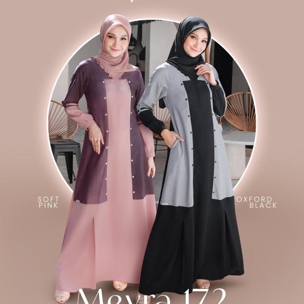 Terbaru Gamis Seply Meyra 172 Berkualitas