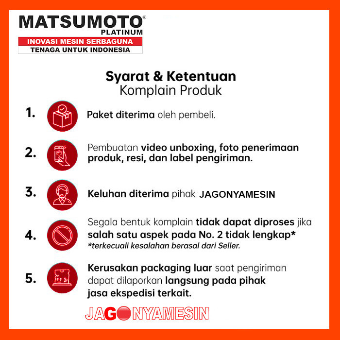 READY Engine / Mesin Penggerak Bensin/ Gasoline Engine MATSUMOTO (MGX-420)