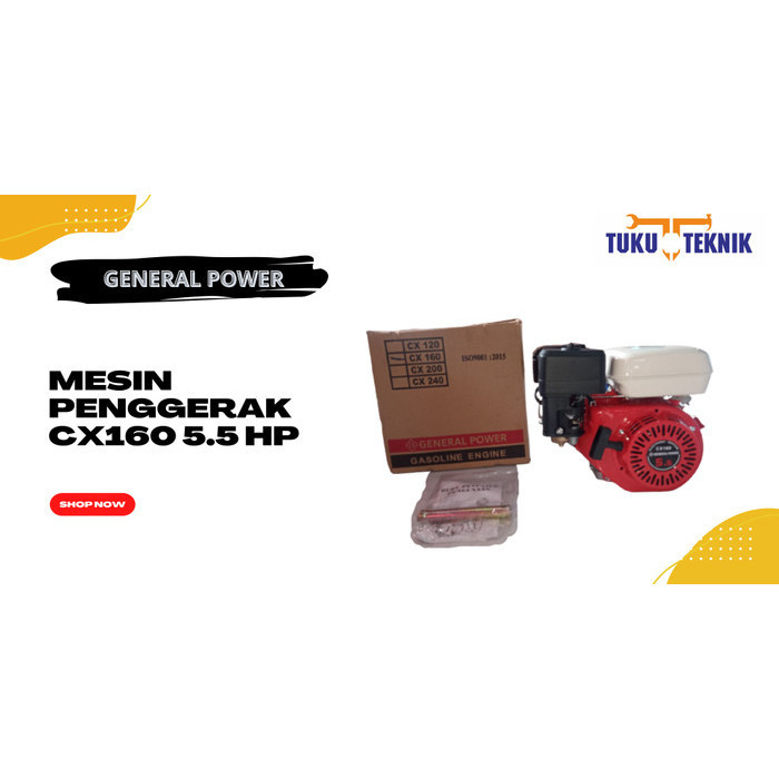 READY Mesin Penggerak Bensin cx 160 engine gx 160 General