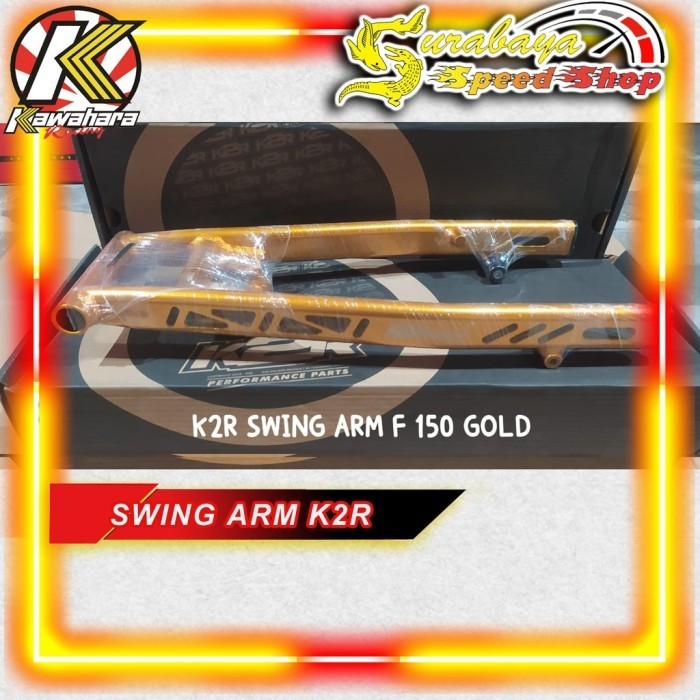 READY YH726 Swing Arm K2R Kawahara Pangkon Motor Satria FU 150 Blue Purple S