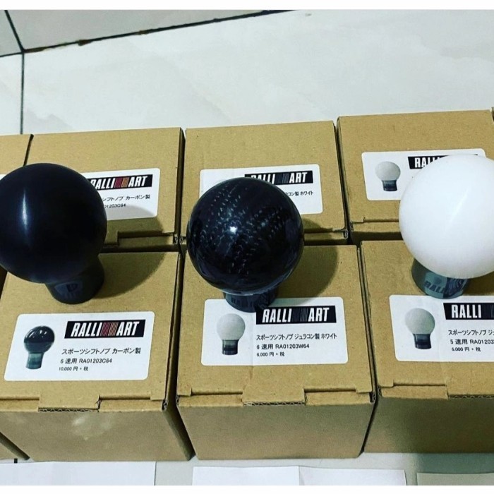 READY Ralliart Shift Knob Duracin Original