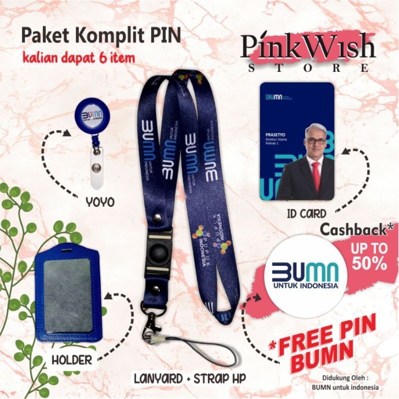 

Tali Idcard PUPUK INDONESIA Biru / LANYARD PUPUK BUMN [READY STOCK] TERMURAH!! Beli Eceran Rasa Grosir