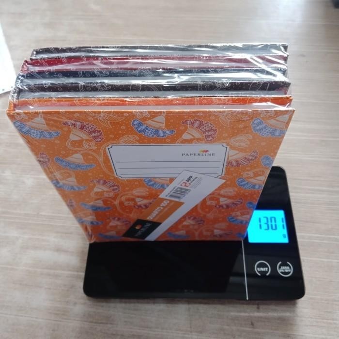

Enc - 5 Buku Hardcover Quarto Paperline 100 Lembar Kwarto Q4 Per Pak