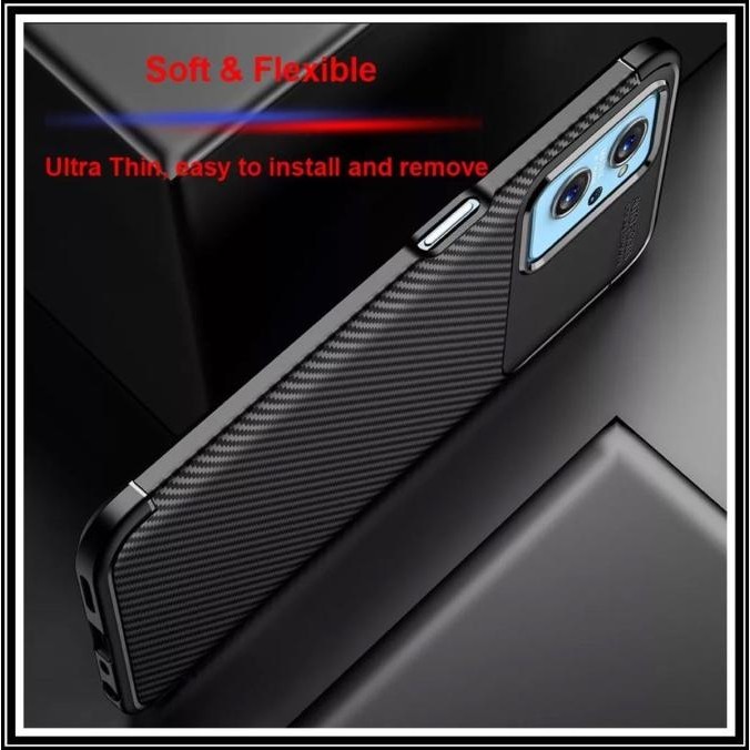 Oppo A36 / A76 / A96 4G Auto Focus Carbon Original Casing Soft Case