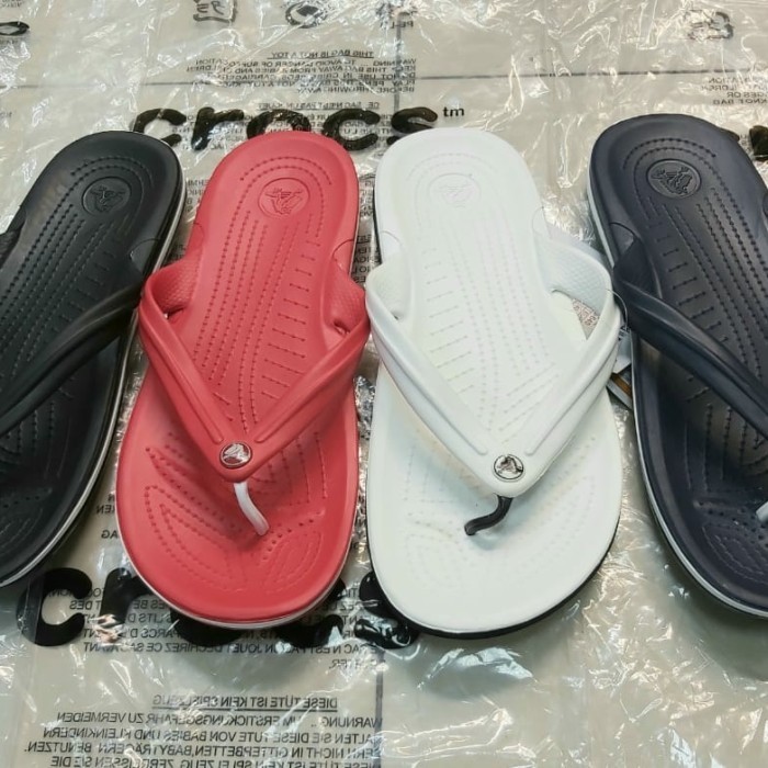 New Sandal Jepit Pria Original Crocs Band Flip