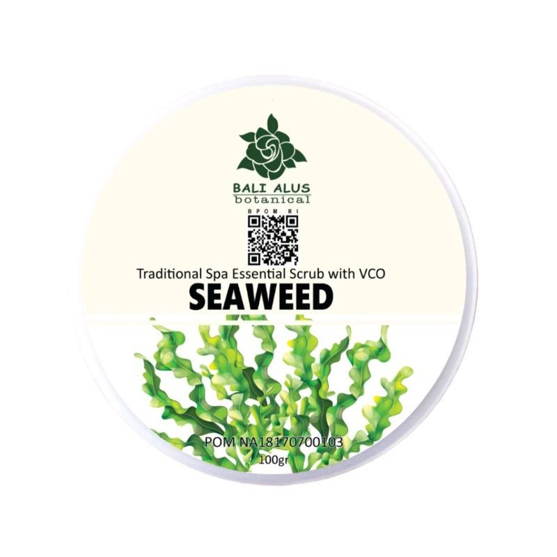 Bali Alus Lulur Spa Cream 100 gr Seaweed