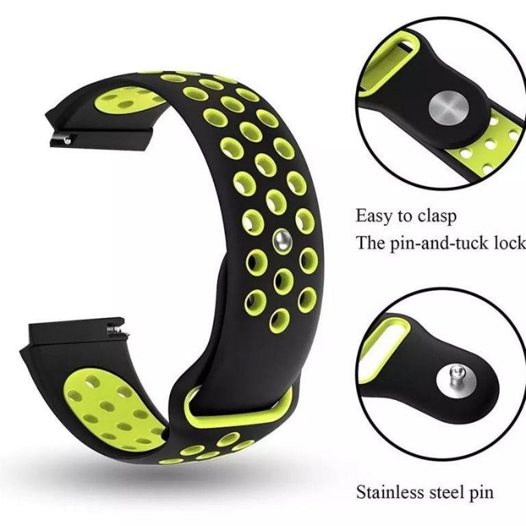 Diskon Tali Jam Watch Garmin Venu Sq / Sq Music - Venu Sq2 / Sq2 Music Nike Rubber Silikon Sporty As