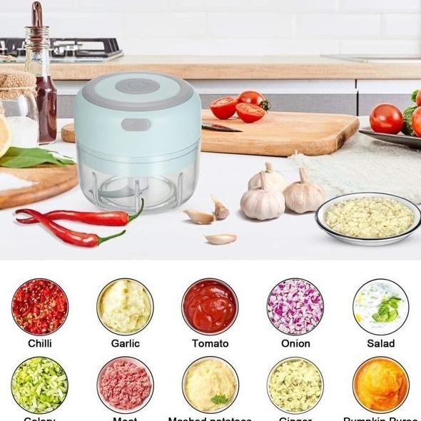 Blender Chopper Gilingan Daging Portable Mitochiba Simple Food Serbag