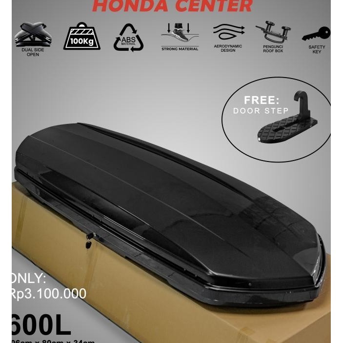 Sale Roof Box Roofbox Rofbox Bagasi Atas Mobil Universal Material Abs 600L