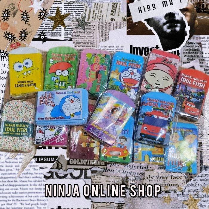 

Limited! AMPLOP LEBARAN ISI 100PCS AMPLOP KARAKTER LUCU New