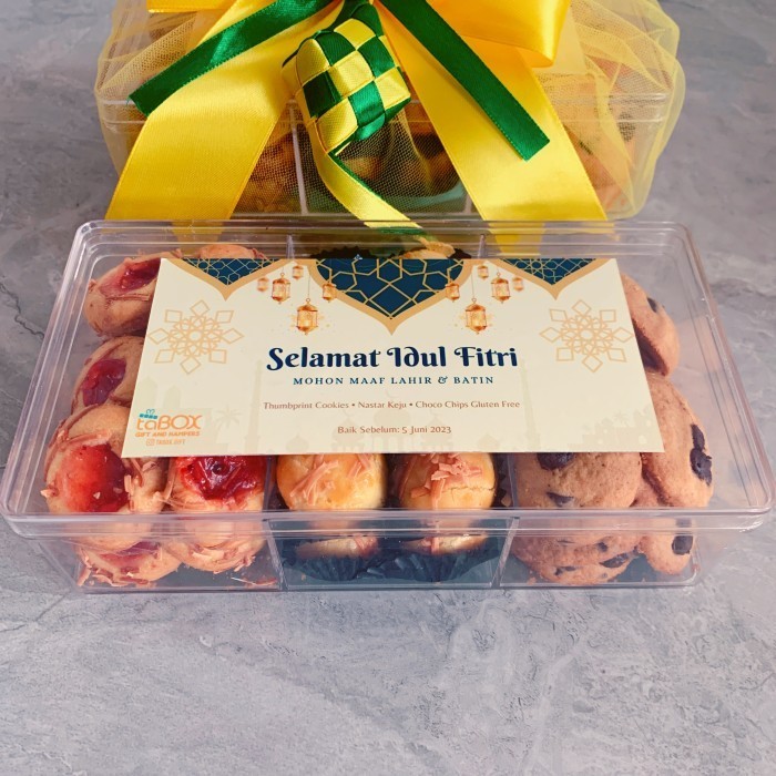 

Limited! Kue Kering Lebaran - Parcel Hampers Idul Fitri - Putih New