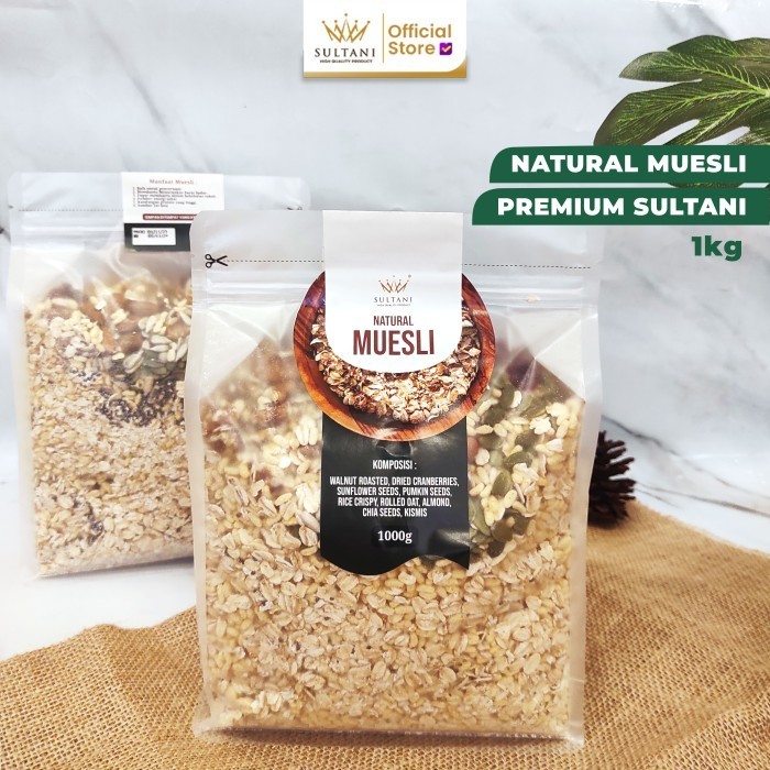 

Muesli Fruit And Seeds 1Kg Sultani - Oatmeal Sehat Ala