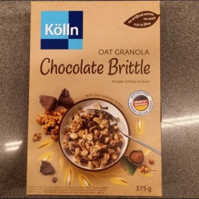 

Kolln Oat Granola Chocolate Brittle 375 Gr Sereal