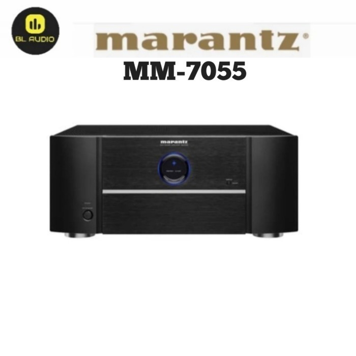 Marantz MM7055 Amplifier 5 Channel, Output Daya 140W per Kanal, Hitam