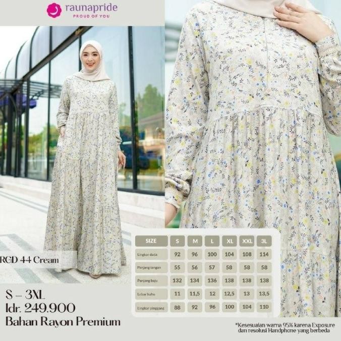 Best Seller Gamis Rauna Rgd 44 Berkualitas