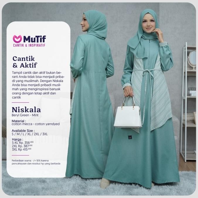 Gamis Mutif Niskala Berkualitas