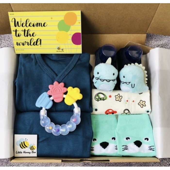 

Hampers Bayi Newborn Cewek Cowok Little Palmerhaus Gift Girl Boy