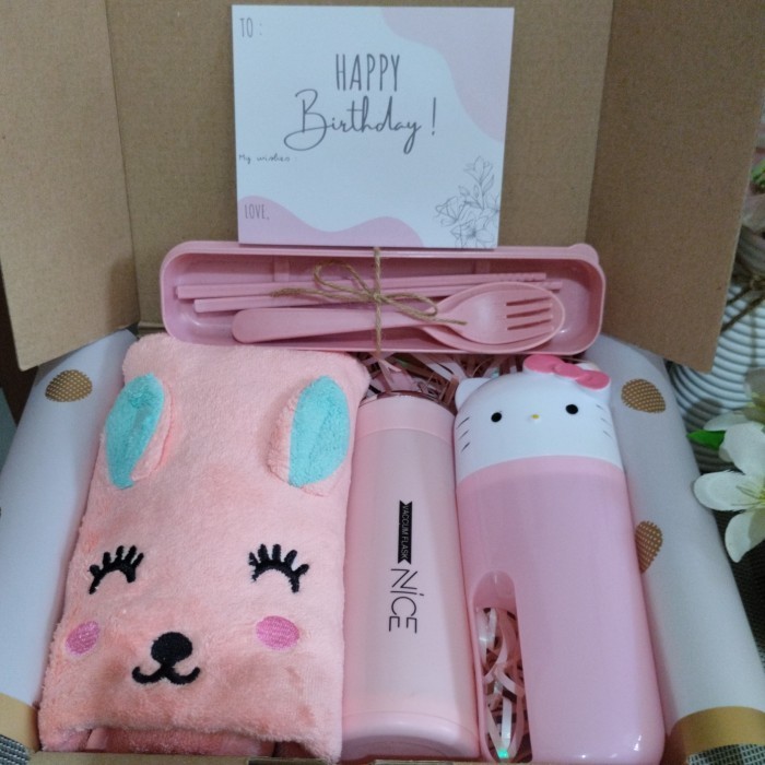 

Dece Hampers Anak Kado Ultah Anak Perempuan Kado Handuk Pink