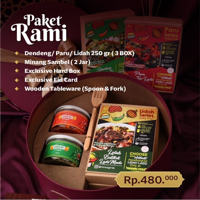 

Paket Rami Eksklusif Hampers Minang Pride