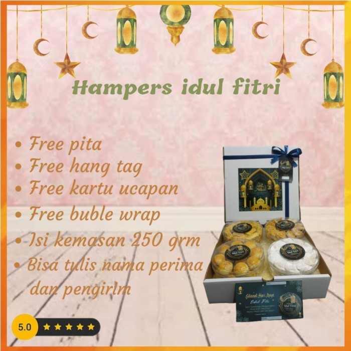 

Hampers Kue Kering Lebaran / Hampers Idul Fitri / Hampers Lebaran Promo!!!R0124F