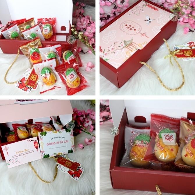 

Paket Hampers Nastar Chinese New Year / Bingkisan Parcel Nastar Imlek