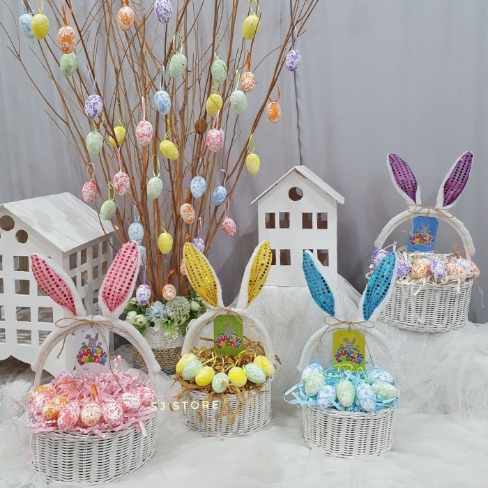 

Easter Bunny Eggs Basket Hampers Anak Kado Hadiah Paskah Murah