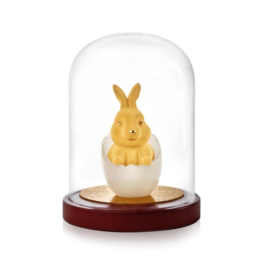 

Pajangan Baby Born Shio Kelinci Lapis Emas 24 K (New Product)