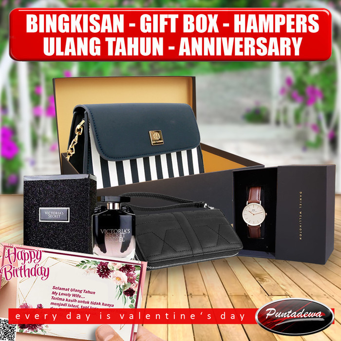 Kado Ultah Cewek Hampers Anniversary Istri Pacar Wanita Teman Sahabat