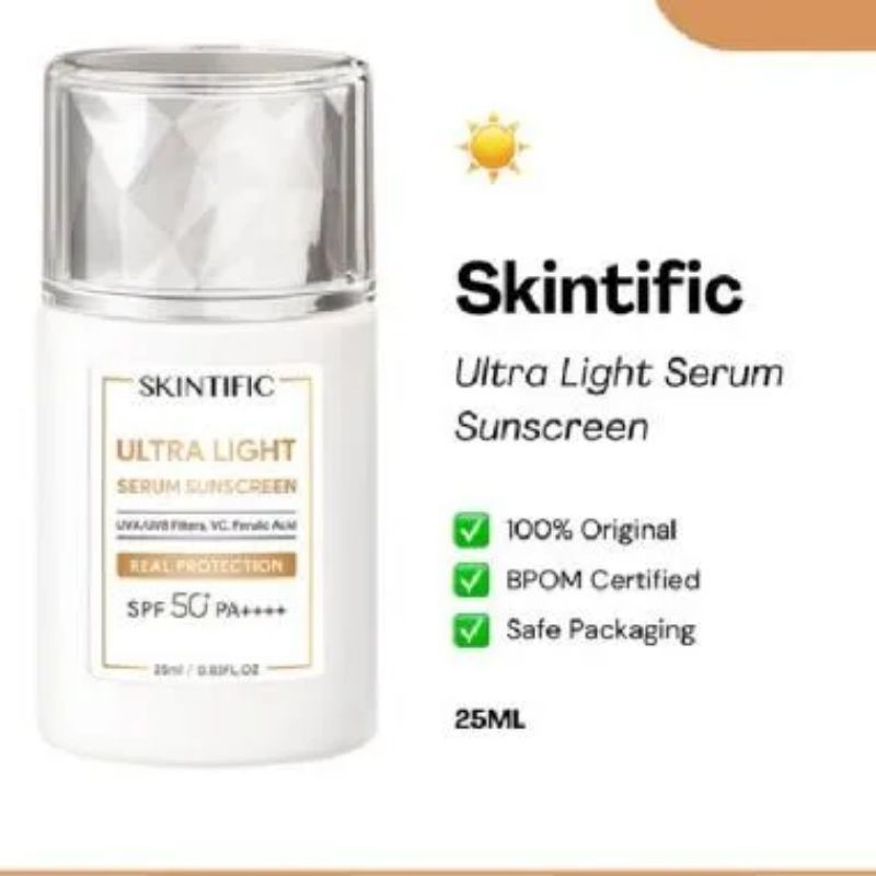 SUNSCREEN SKINTIFIC Original murahhhh