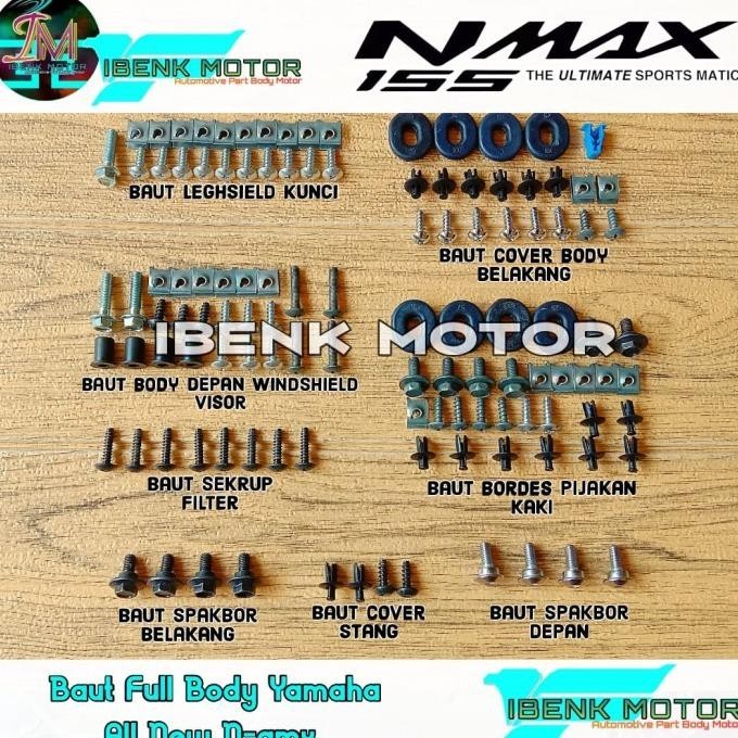 Baut Full Body Set Yamaha Nmax All New Original