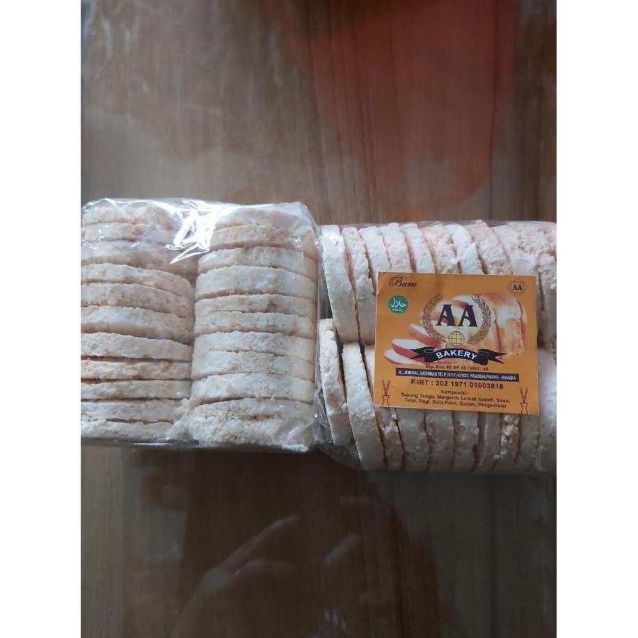 

New Kue - Sagu Kelapa Aa Bakery Asli Bangka - Sagon Bakar 300Gr Stok Terbatas