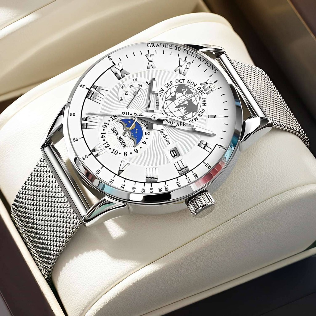 

2024New Watch Men's Automatic Men's Calendar Watch Trendy Men's Watch