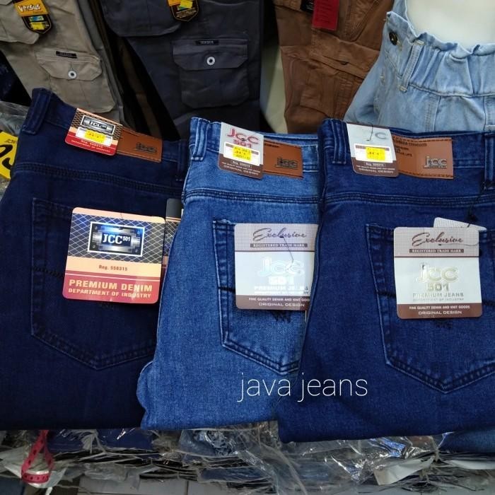 Celana Jeans Pria Jcc Biru Standar Biru , Jcc "Original"