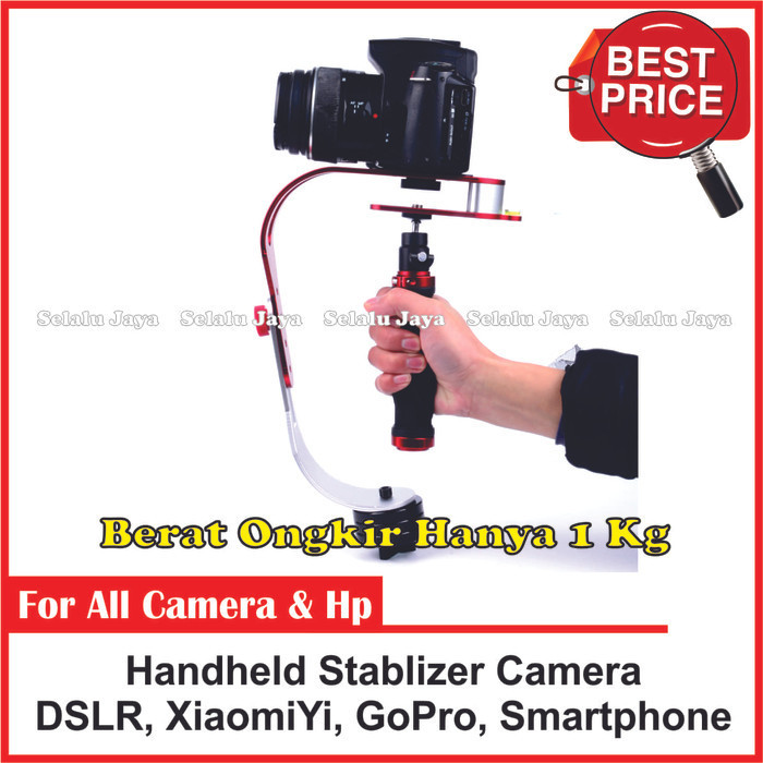 Steadycam Handheld Stabilizer Camera / Stabilizer Kamera DSLR GoPro Hp