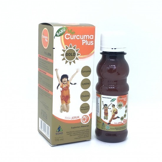 Curcuma Plus Gold Jeruk 100Ml