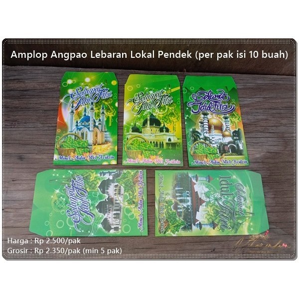 

:0:0:0] ALB-269 : Amplop Angpao Lebaran Lokal Pendek (per pak isi 10 buah)