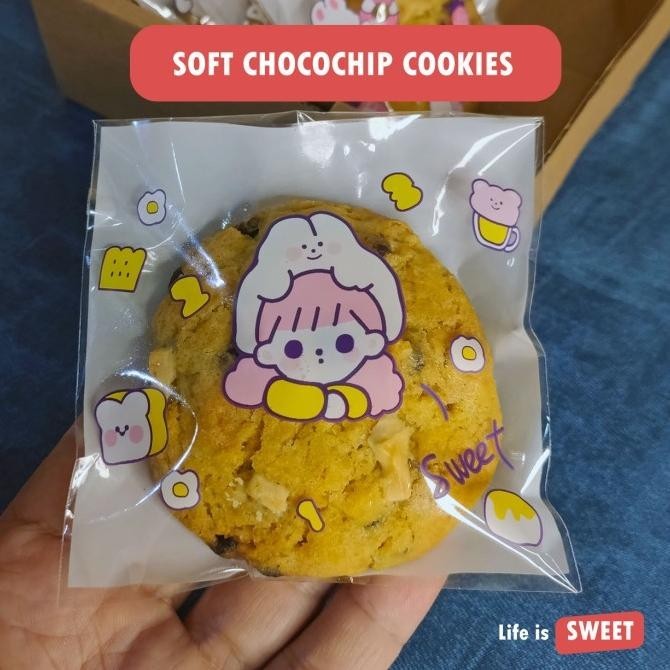 

New Sale Soft Baked Choco Chip Cookies (Box Isi 5 Cookies) Pengiriman Cepat